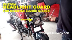 Making a custom headlight guard for...
